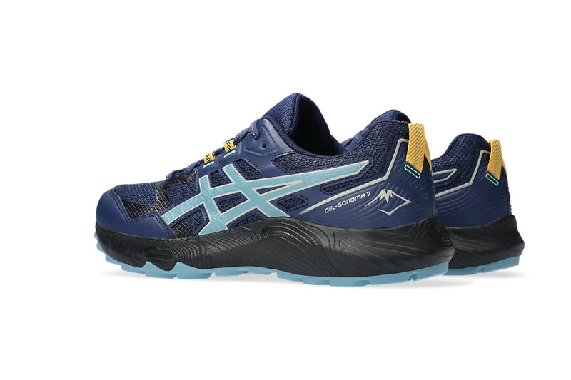 ASICS Men's Gel-Sonoma 7 Running Shoes (Deep Ocean/Gris Blue)