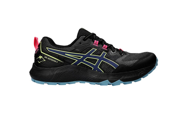 ASICS Women's Gel-Sonoma 7 Running Shoes (Black/Deep Ocean)