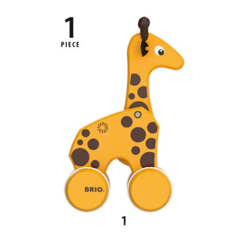 BRIO Toddler - Pull Along Giraffe