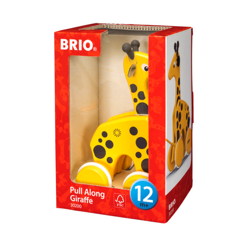 BRIO Toddler - Pull Along Giraffe