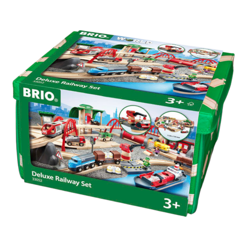 BRIO Set - Deluxe Railway Set, 87 pieces