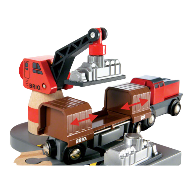 BRIO Set - Cargo Harbour Set, 16 pieces