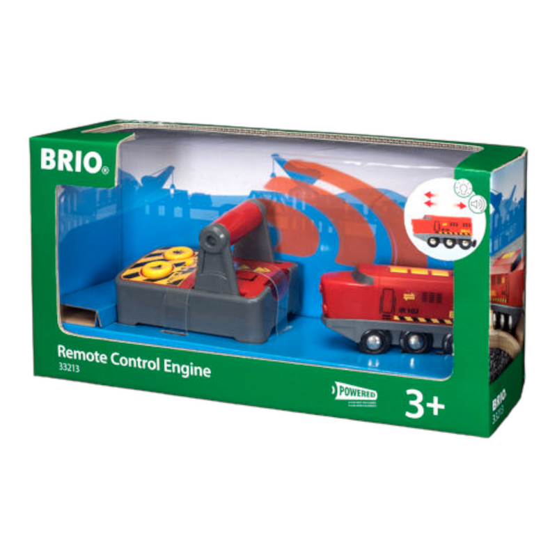 BRIO Train - Remote Control Engine, 2 pieces