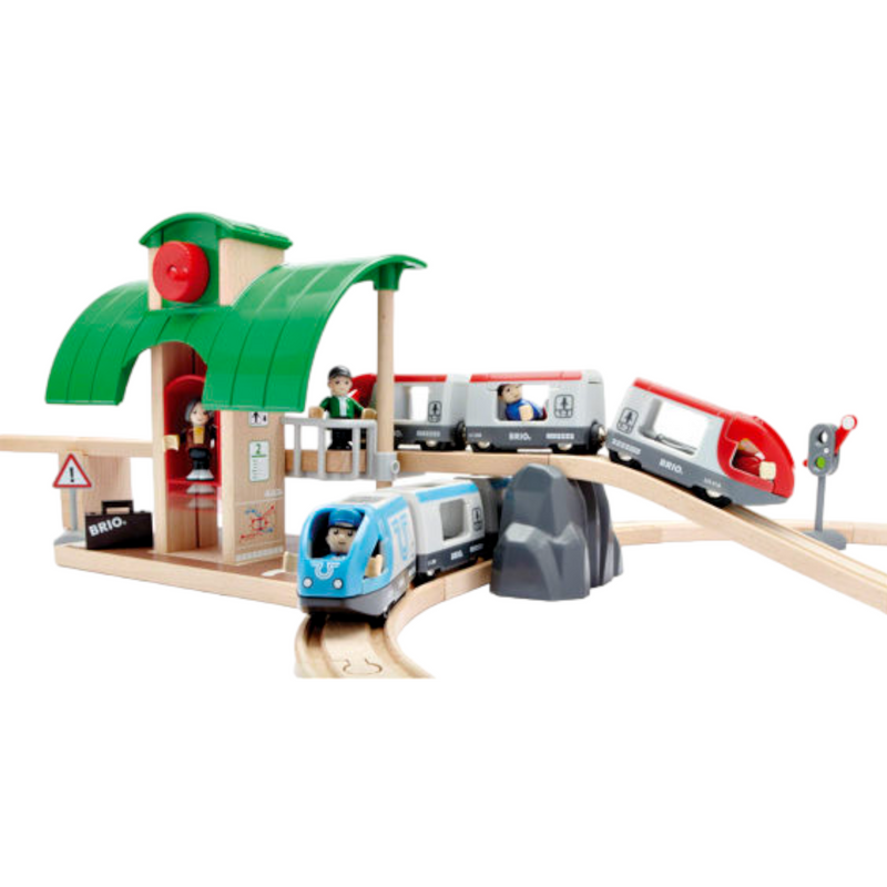 BRIO Set - Travel Switching Set, 42 pieces