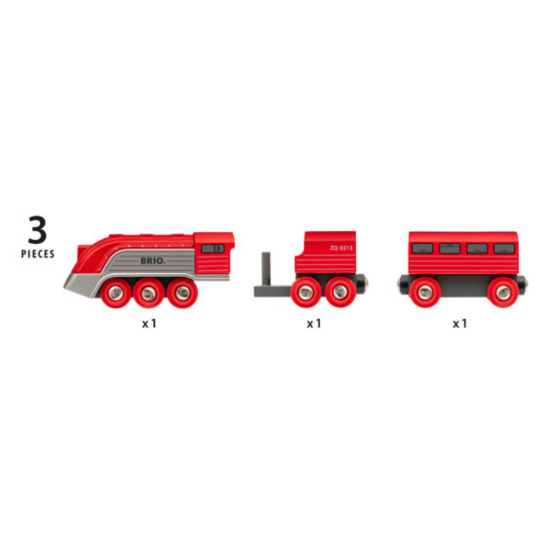 BRIO Train - Streamline Train, 3 pieces