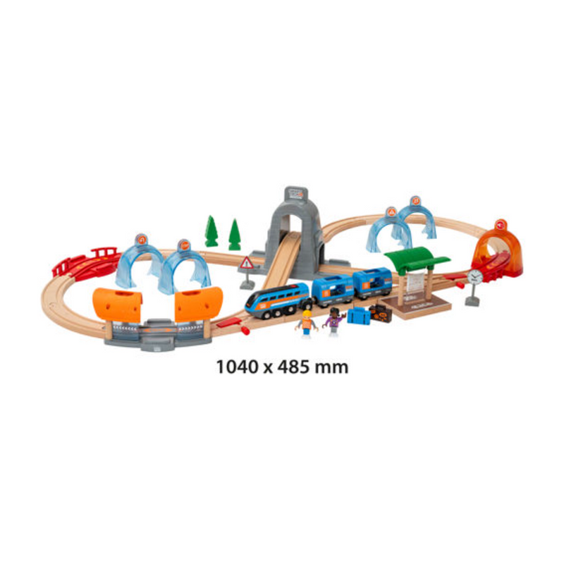 BRIO Smart Tech Sound Action Tunnel Travel Set