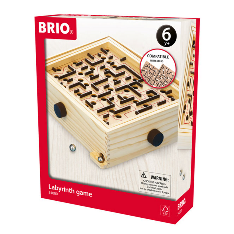 BRIO Game - Labyrinth Game, 3 pieces