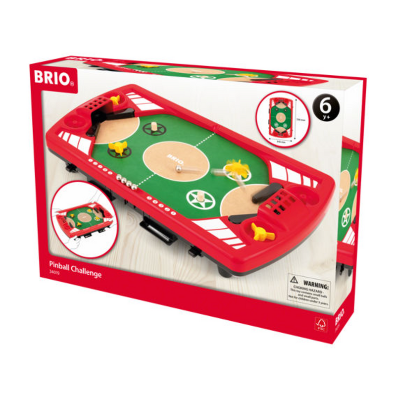 BRIO Game - Pinball Challenge, 10 pieces