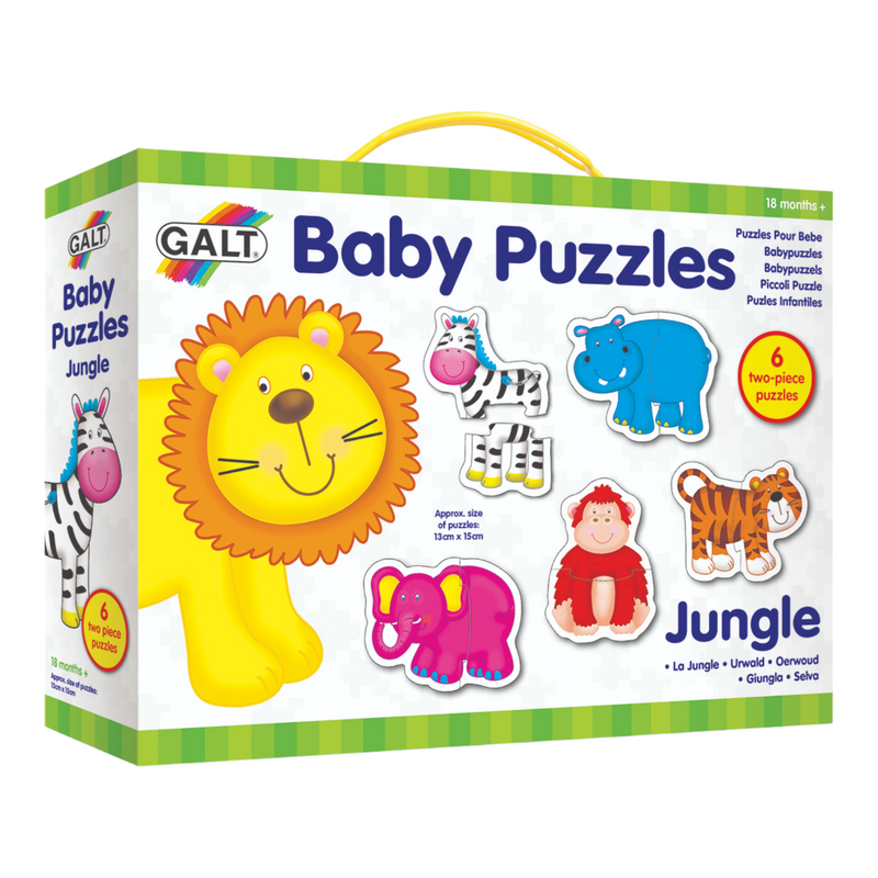 Galt - Baby Puzzles Jungle - 2pcs