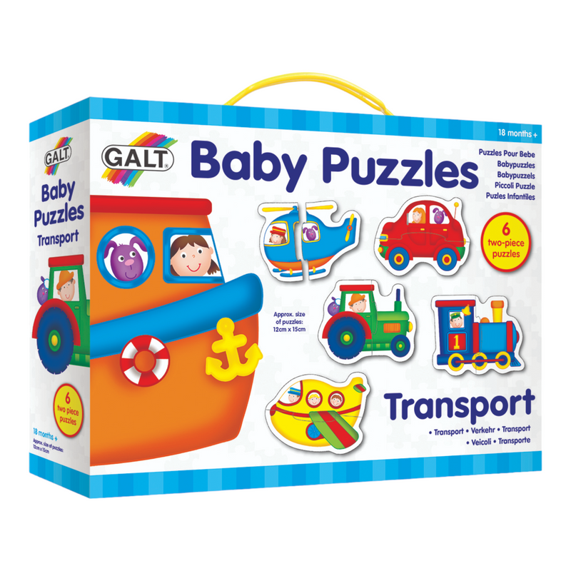 Galt - Baby Puzzles -Transport - 2pcs