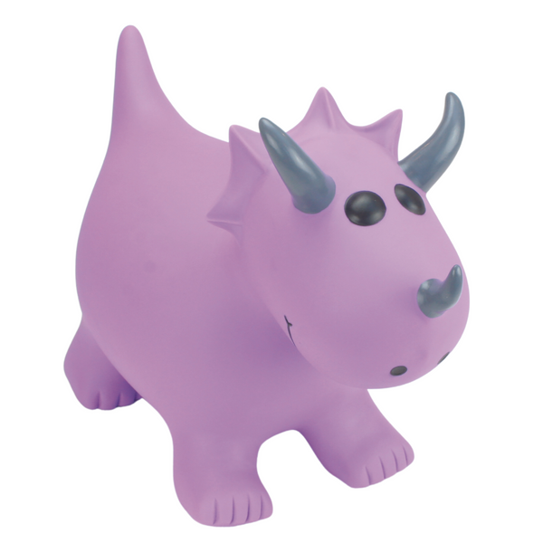 Happy Hopperz - Purple Triceratops