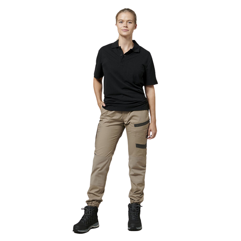 Hard Yakka Women's Raptor Cuff Pant - Desert