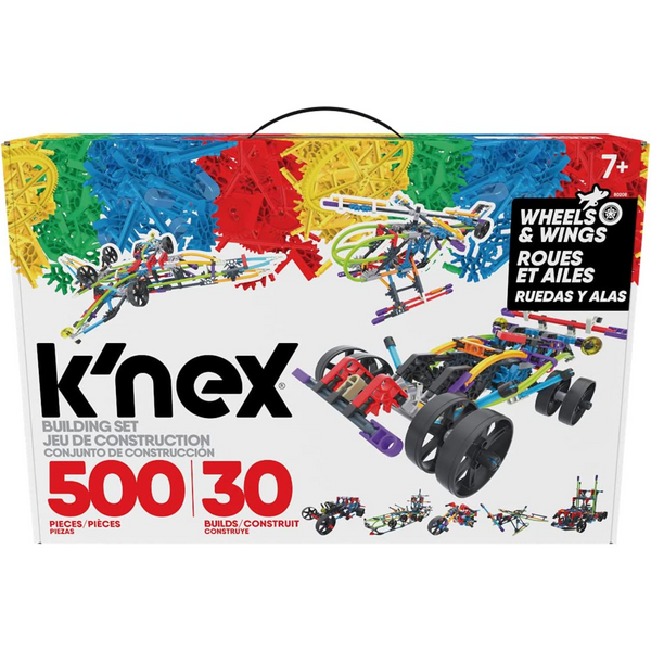 knex - Wings and Wheels 30 model 500 pieces