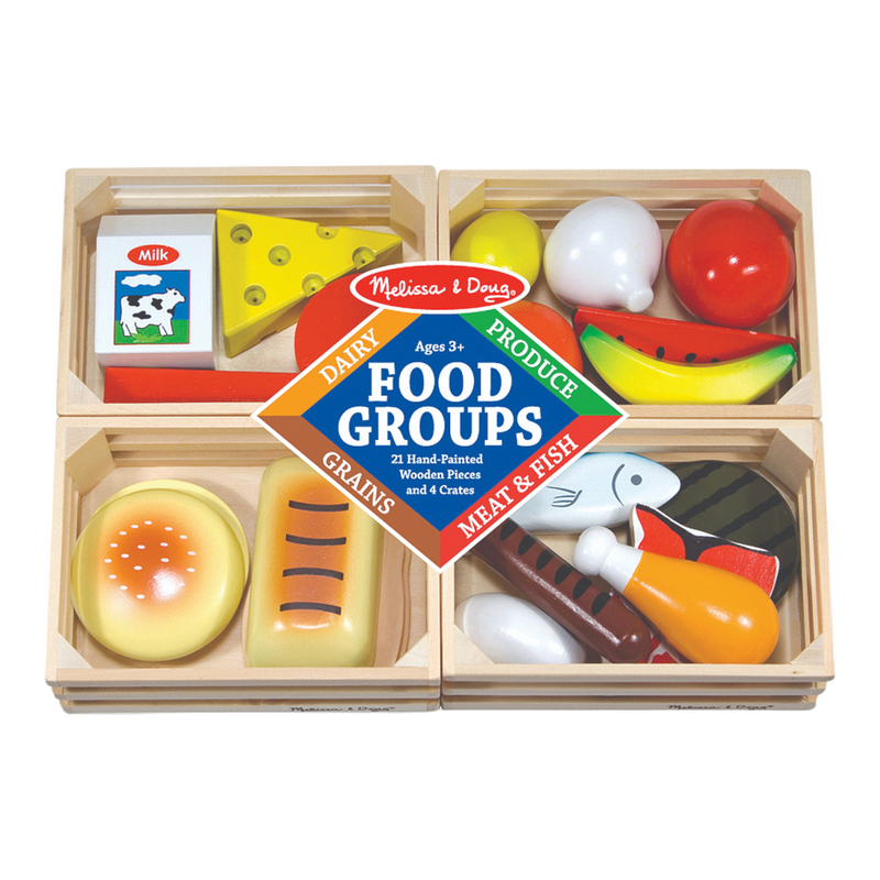 Melissa & Doug - Food Groups - 24 pieces