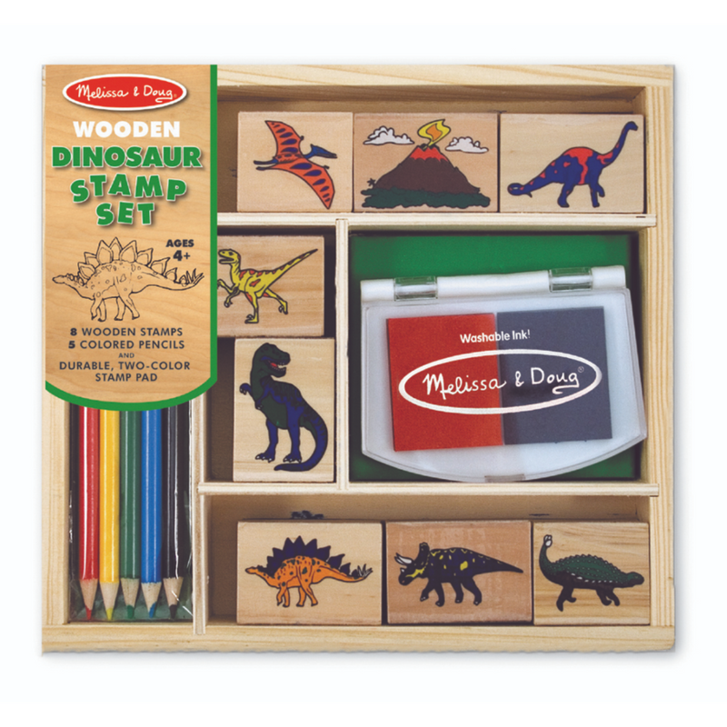 Melissa & Doug - Dinosaur Stamp Set