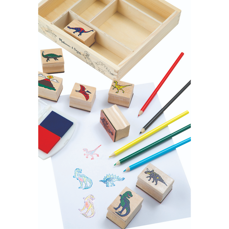 Melissa & Doug - Dinosaur Stamp Set