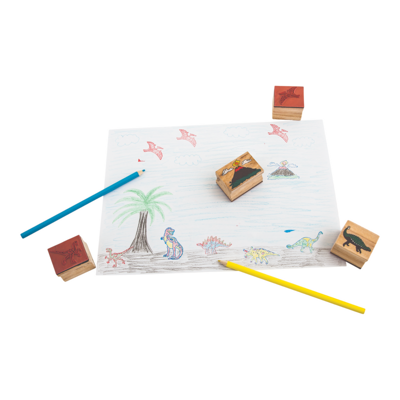 Melissa & Doug - Dinosaur Stamp Set