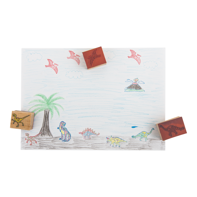 Melissa & Doug - Dinosaur Stamp Set