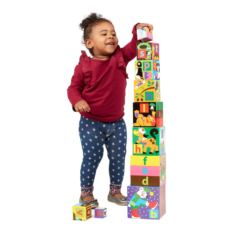 Melissa & Doug - Alphabet Nesting & Stacking Blocks