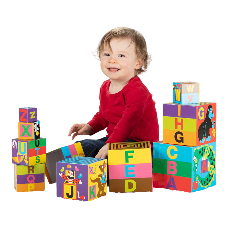 Melissa & Doug - Alphabet Nesting & Stacking Blocks