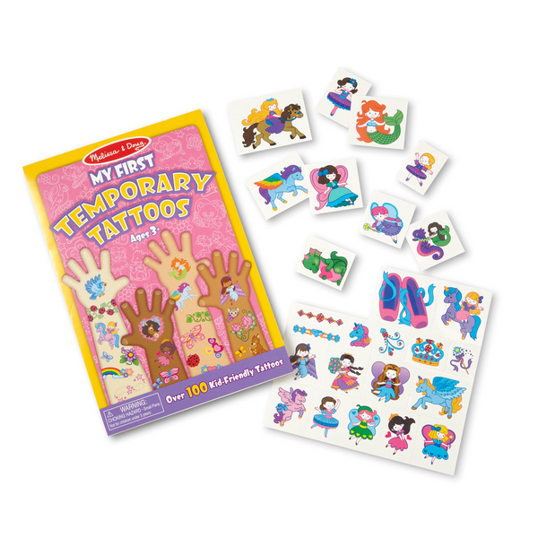 Melissa & Doug - My First Temporary Tattoos Girl