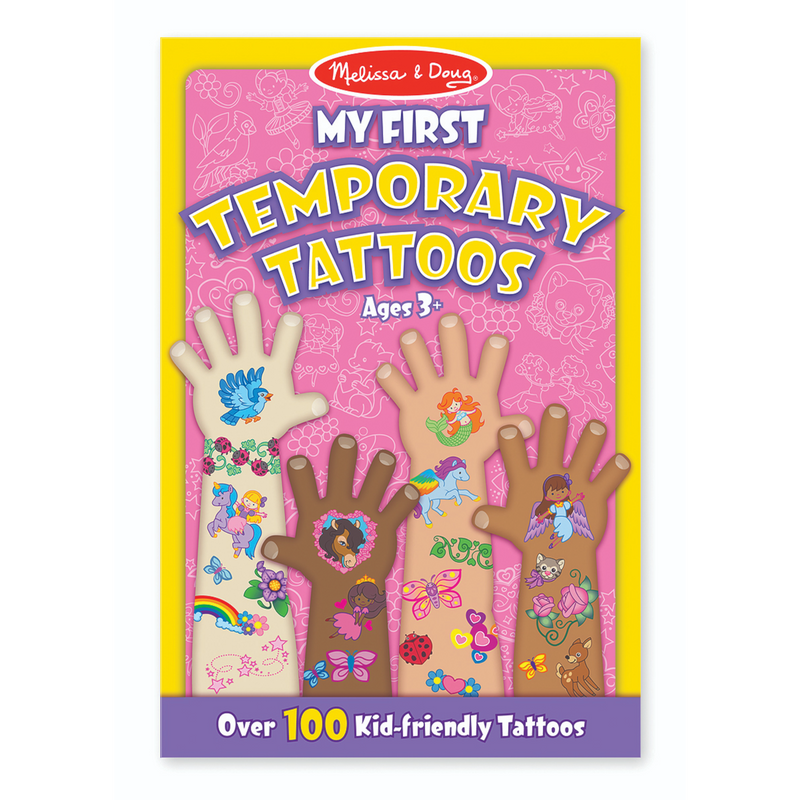 Melissa & Doug - My First Temporary Tattoos Girl