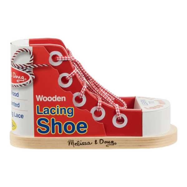 Melissa & Doug - Wooden Lacing Sneaker