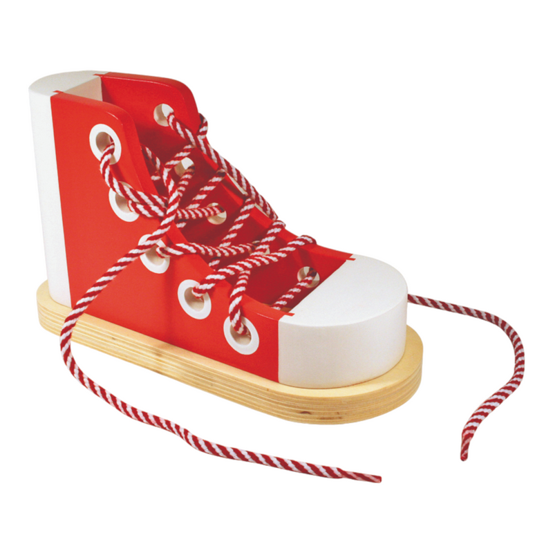 Melissa & Doug - Wooden Lacing Sneaker