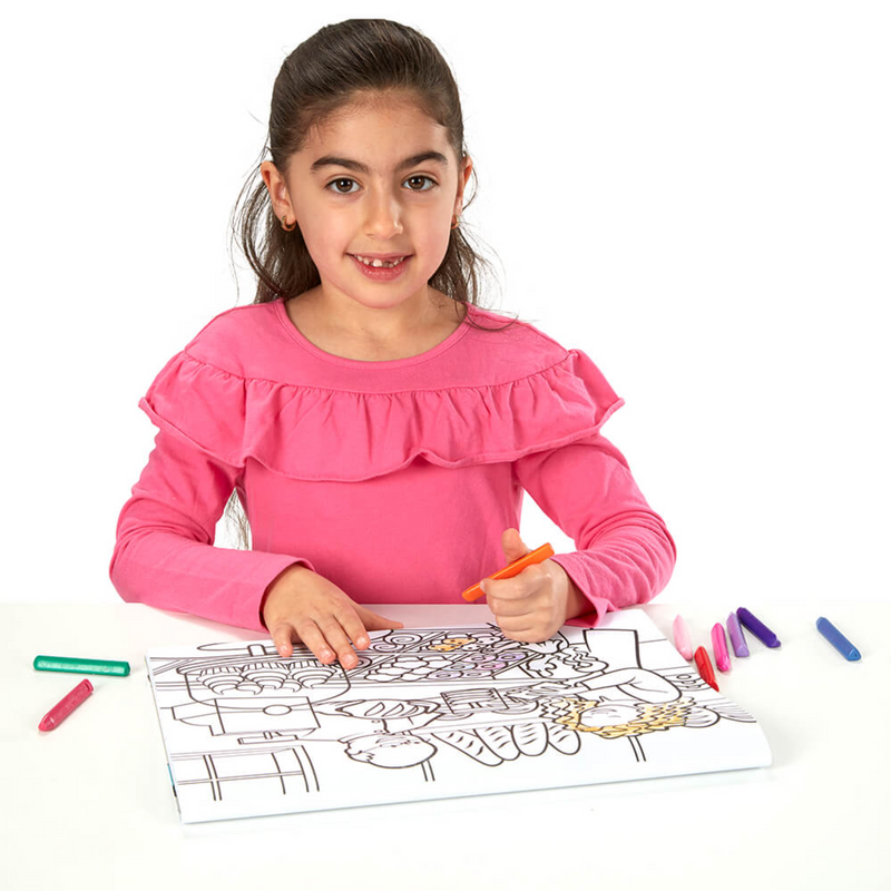 Melissa & Doug - Jumbo Colouring Pad - Town