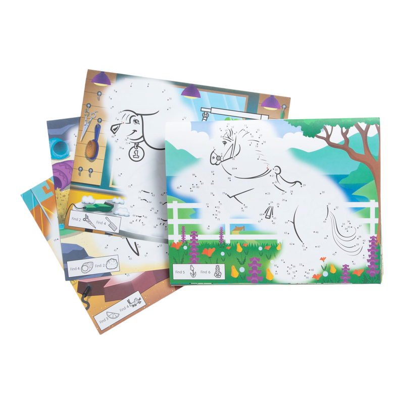 Melissa & Doug - 123 Dot-to-Dot Coloring Pad - Pets