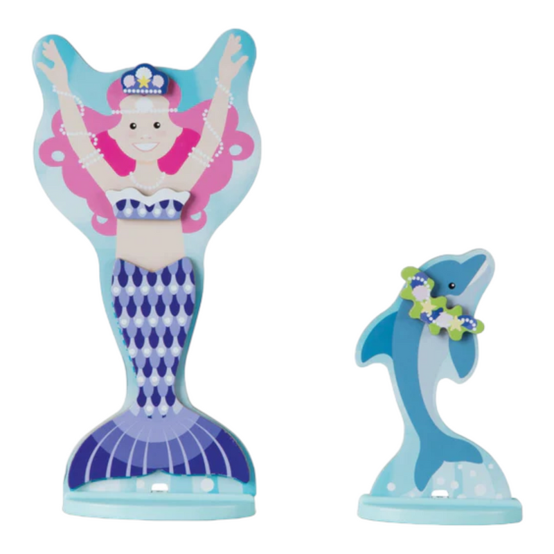 Melissa & Doug - Mermaid Magnetic Dress-Up Play Set