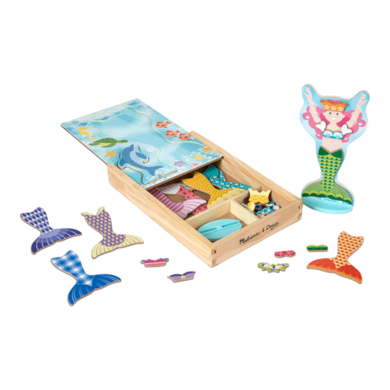 Melissa & Doug - Mermaid Magnetic Dress-Up Play Set