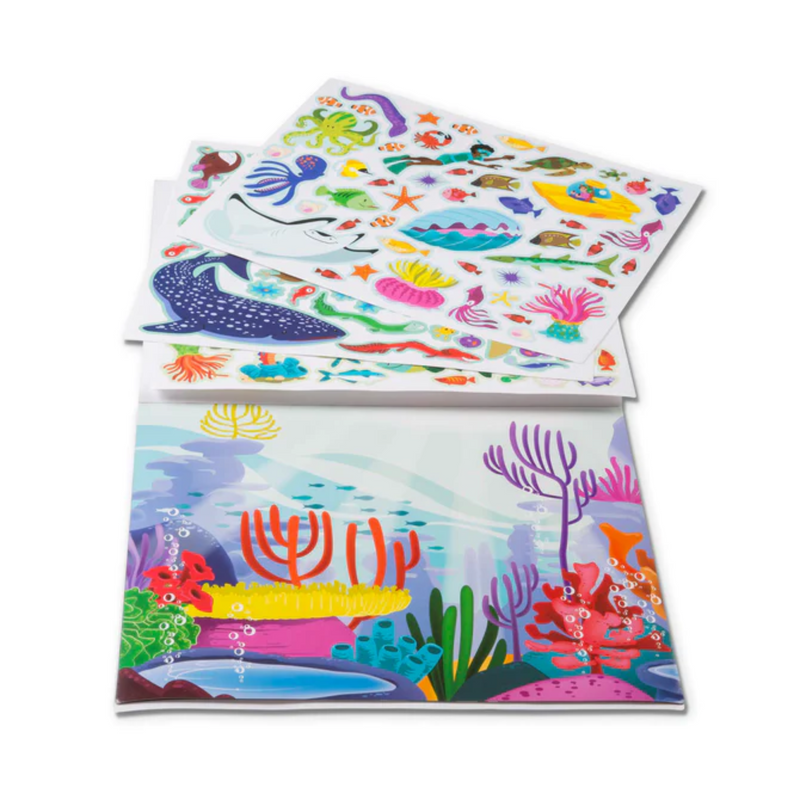 Melissa & Doug - Reusable Sticker Pad - Under the Sea