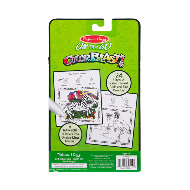 Melissa & Doug - On The Go - Color Blast! - Safari