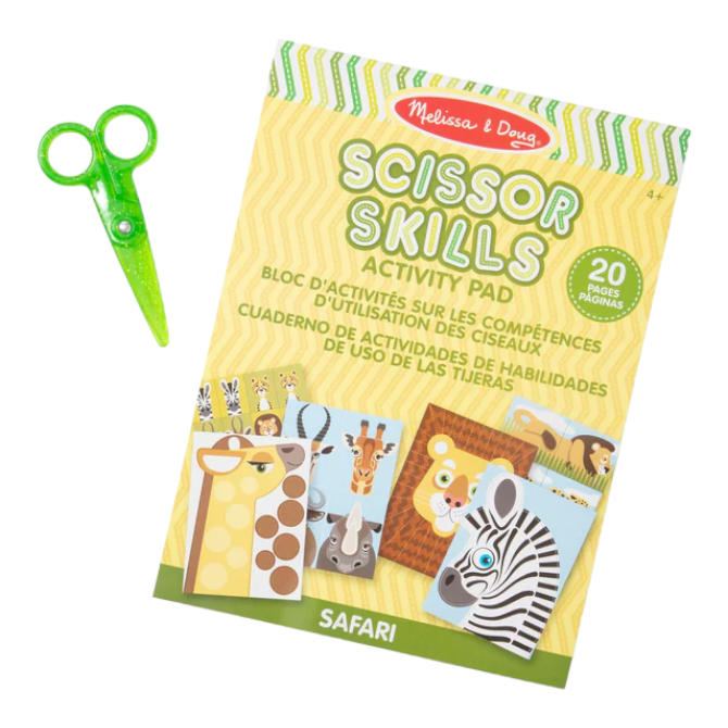 Melissa & Doug - Scissor Skills Activity Pad - Safari