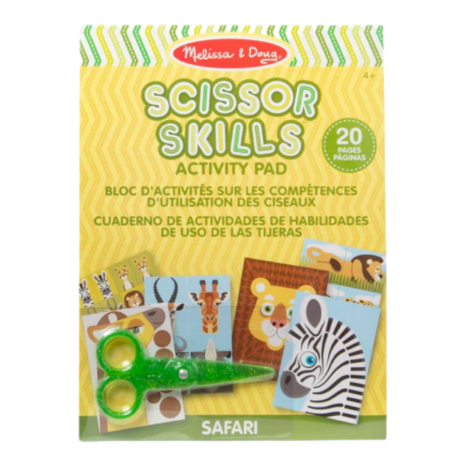 Melissa & Doug - Scissor Skills Activity Pad - Safari