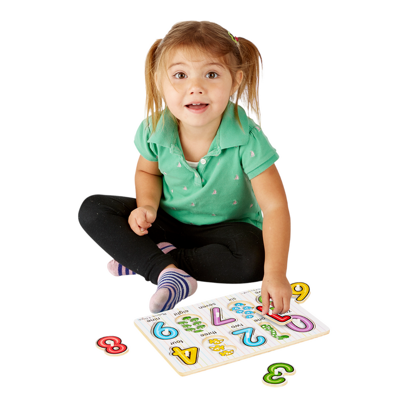 Melissa & Doug - Numbers Peg Puzzle