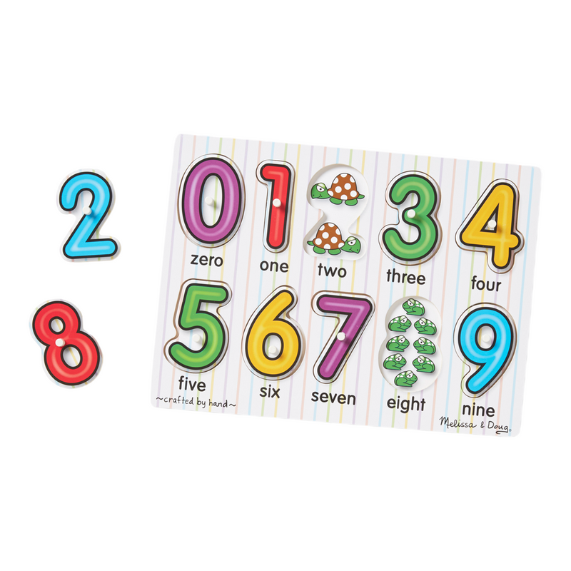 Melissa & Doug - Numbers Peg Puzzle