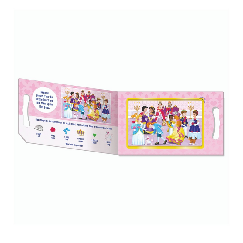 Melissa & Doug - Magnetic Take Along Jigsaw Puzzles - Princesses