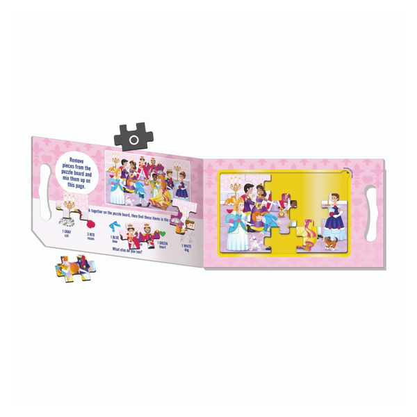 Melissa & Doug - Magnetic Take Along Jigsaw Puzzles - Princesses