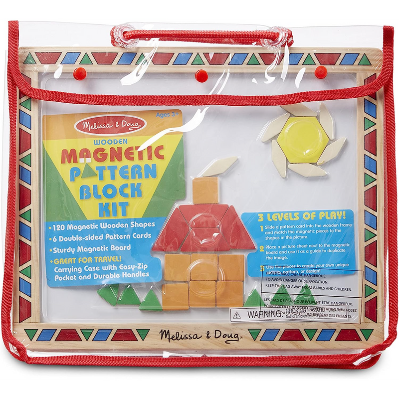 Melissa & Doug - Magnetic Pattern Block Kit