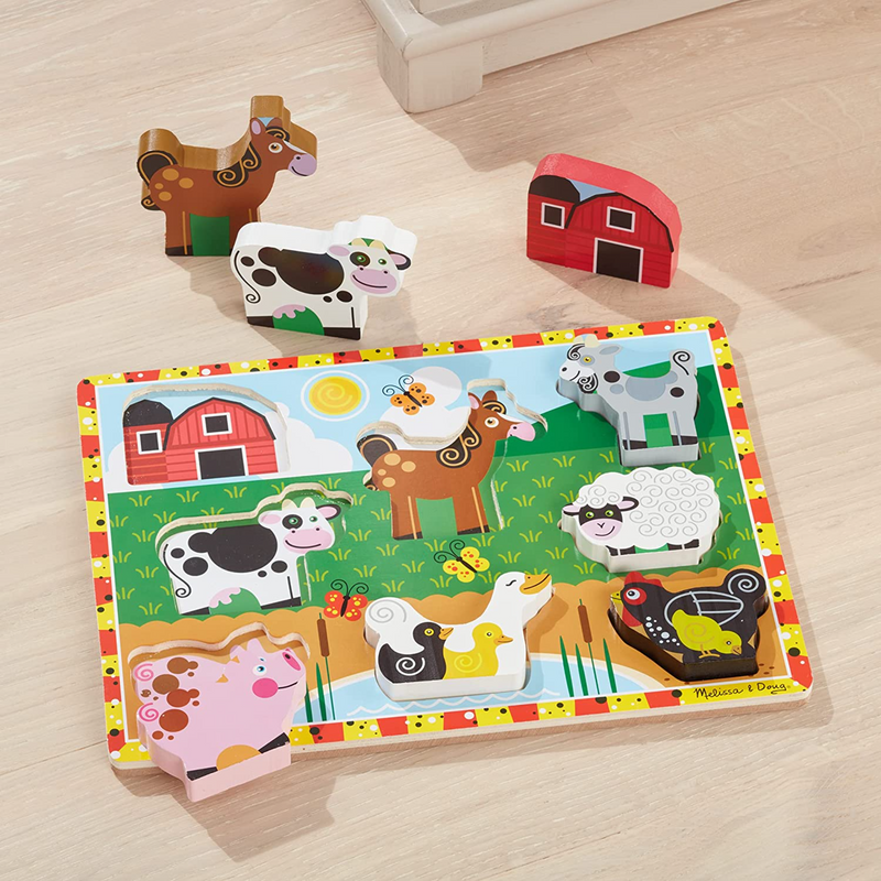 Melissa & Doug - Farm Chunky Puzzle