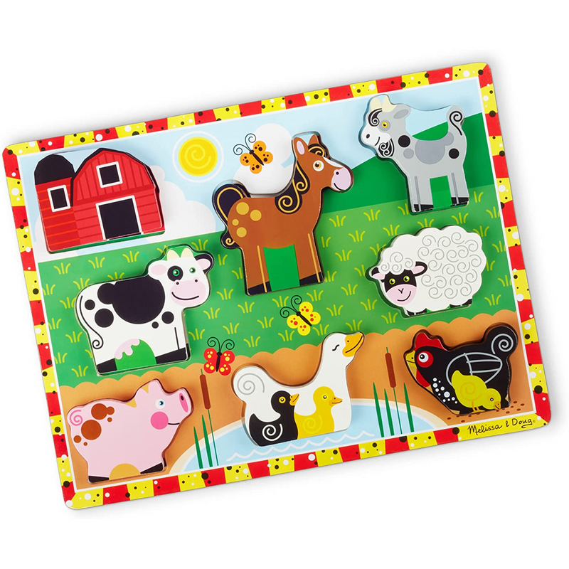 Melissa & Doug - Farm Chunky Puzzle