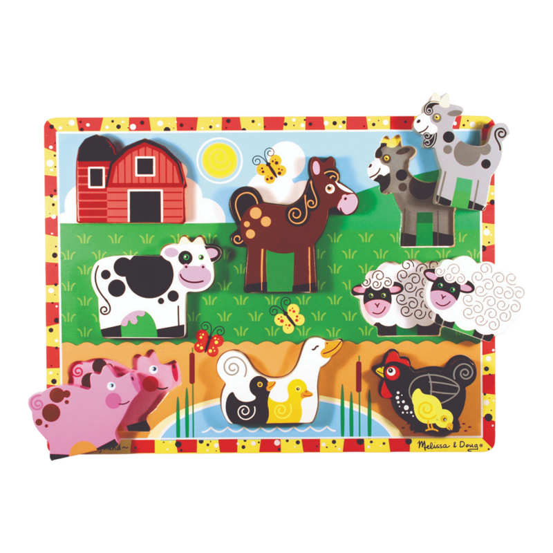 Melissa & Doug - Farm Chunky Puzzle