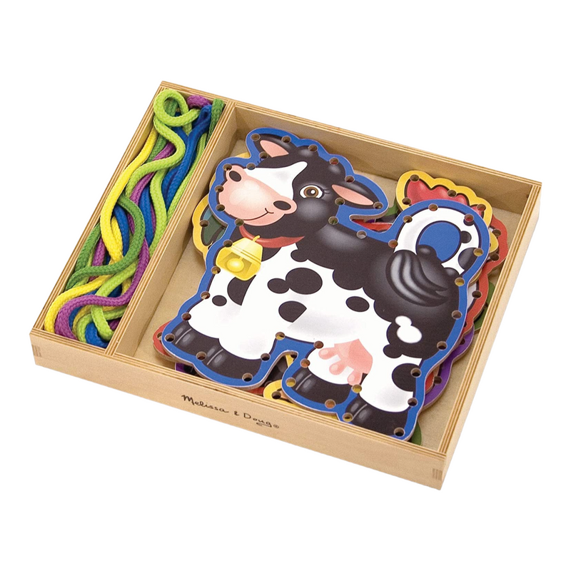 Melissa & Doug - Lace & Trace Farm Animals