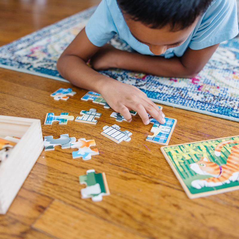 Melissa & Doug - Pets Puzzles in a Box