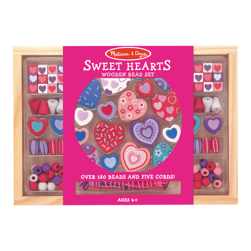 Melissa & Doug - Sweet Hearts Bead Set