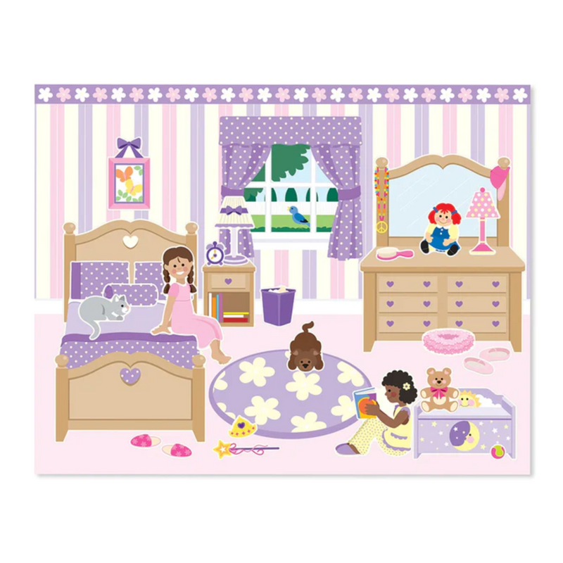 Melissa & Doug - Reusable Sticker Pad - Play House