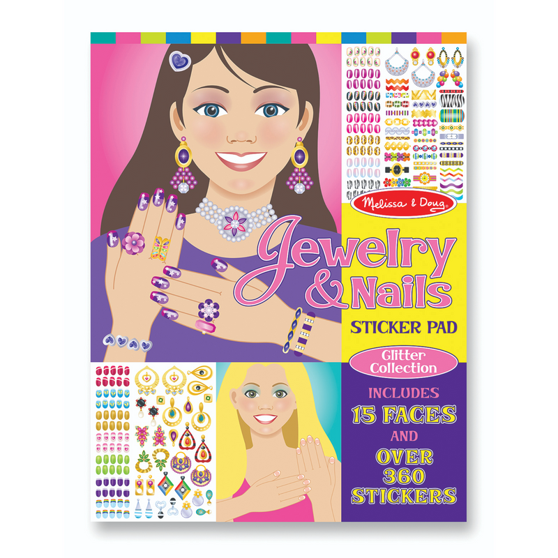 Melissa & Doug - Jewelry & Nails Glitter Collection