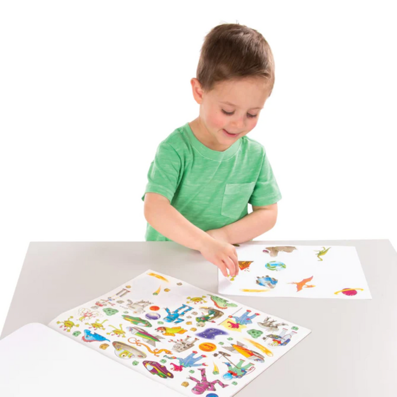 Melissa & Doug - Sticker Collection - Blue